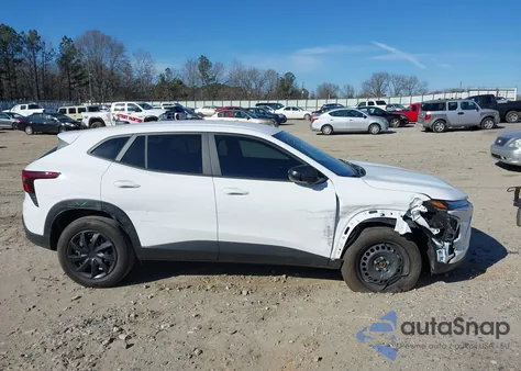 2025 Chevrolet Trax Fwd Ls из США, поврежденный, VIN KL77LFEP2SC072606